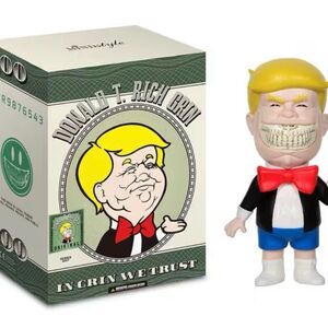 Donald T. Rich Grin 12" Vinyl Collectible Figure by Ron English PoPaganda